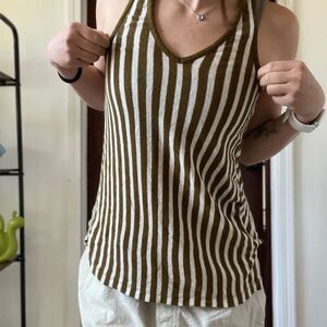 ‎Striped Madewell Tank